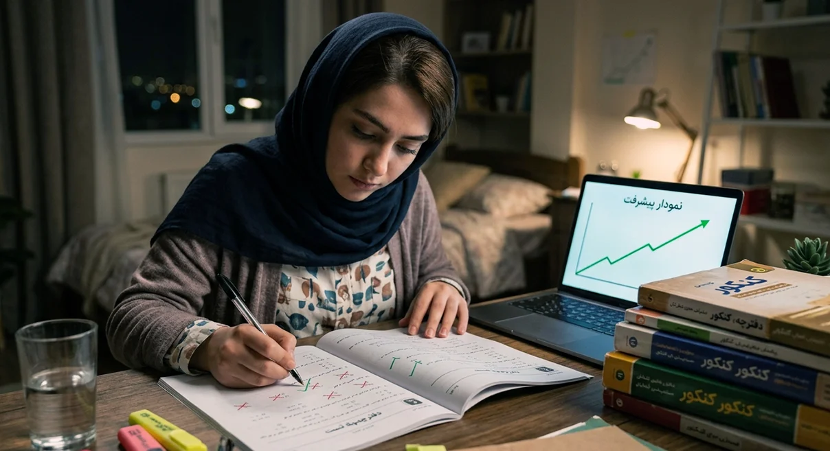 تعداد تست روزانه برای رتبه زیر ۱۰۰۰؛ کیفیت یا کمیت؟ (راهنمای جامع کنکوریها)