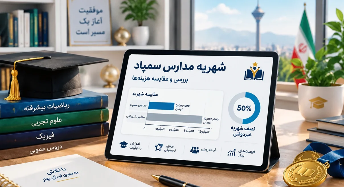 بررسی کامل شهریه مدارس تیزهوشان ۱۴۰۵–۱۴۰۶ و مقایسه با مدارس غیردولتی
