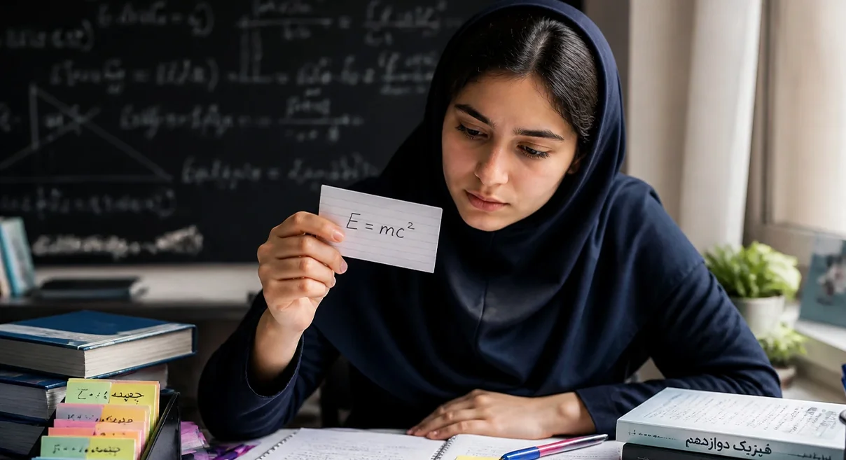 گزارش جامع: چگونه با تکنیک لایتنر فرمول‌های کنکور را حفظ کنیم؟